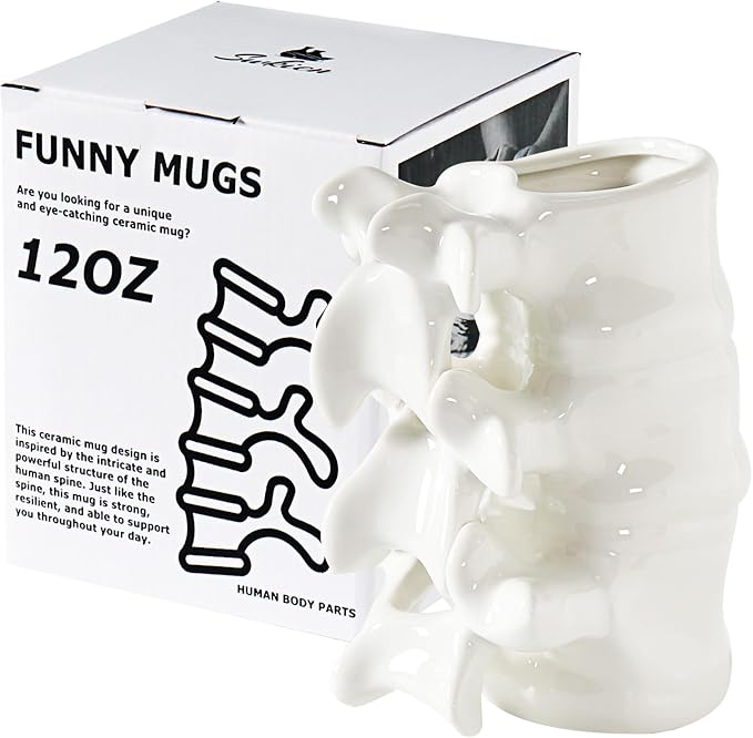 Funny Coffee Mug, Cute Ceramic Coffee Mugs, Novelty Large Ceramic Coffee Pot by Swkien