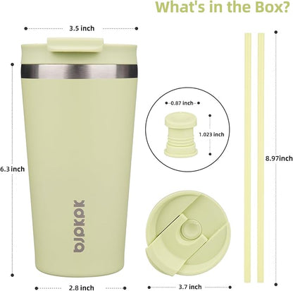 BJPKPK 18 oz Coffee Tumbler - Image 2