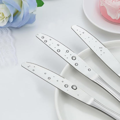Dinner Knives Set of 36, 9” Butter Knives - Image 3