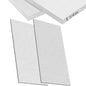 KEILEOHO 2 PCS 6 x 12 Aluminum Sheet Metal, 1/4 Inch Thick Heavy Duty Aluminum Sheets Plates with Protective Film, 6061 T6 Flat Plain Aluminums Plate for Industrial Crafting Framing Base Plate