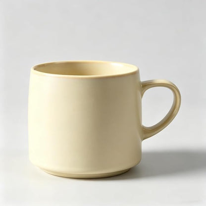 12oz Japanese Style Minimalistic Asian Rustic Reactive Glaze Ceramic Pottery by Unknown