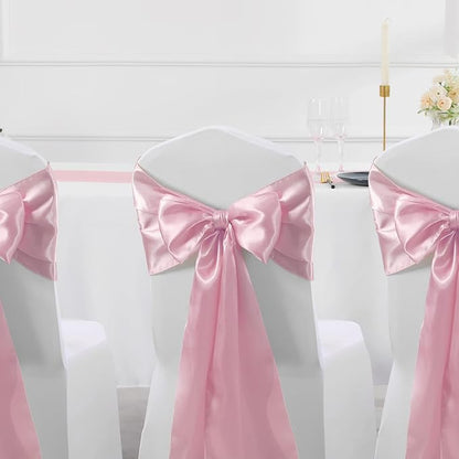 Manyshofu Blush Pink Satin Table Runner 12x72 - Image 7