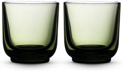 Fellow Pirch Cappuccino Cups 6.5 oz, Weighted Glass by Unknown