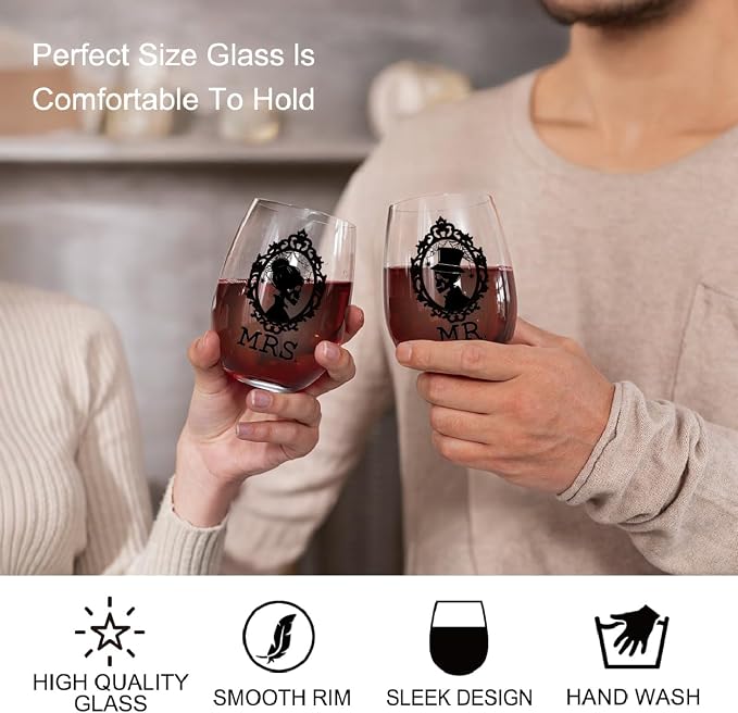 Perfectinsoy Skull Wine Glass 2 Piece - Image 5