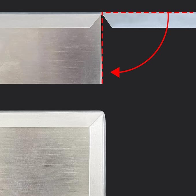 Clear Rubber Edge Trim，U Channel Silicone Rubber Edge Trim, 1/16" Slot - Image 7