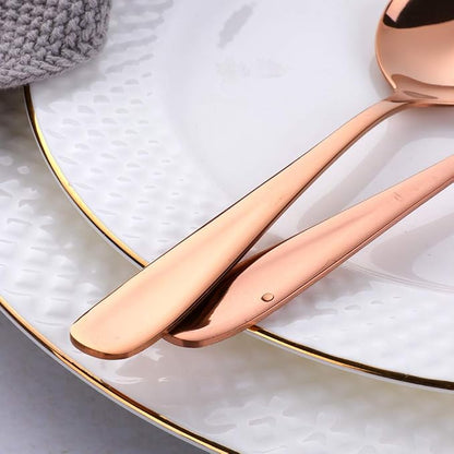 Buyer Star Bouillon Spoon Sets, 7-Inch Round Soup Spoons, Stainless Steel - Image 6