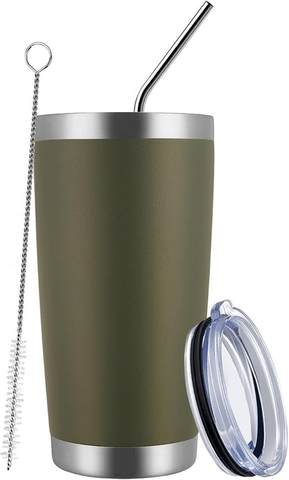 MEWAY 20oz Tumbler Cup Double Wall Vacuum Insulated Travel Mug Bulk, Stainless by MEWAY