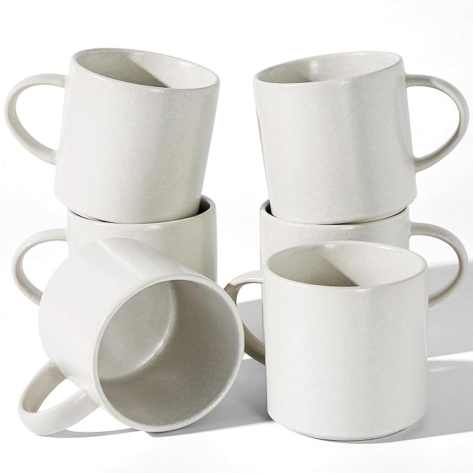famiware Coffee Mugs Set of 6, Nebula 14oz Coffee Mugs Ceramic Cup Set | by Famiware