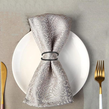 Dark Gray Napkin Rings - Image 3
