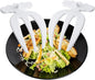 Salad Hands 2 Pack Plastic Salad Mixer Salad Servers Salad Claw by BENEKIY