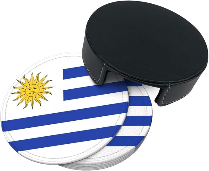 Uruguay Flag Coasters for Drinks - Image 9