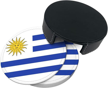 Uruguay Flag Coasters for Drinks - Image 9