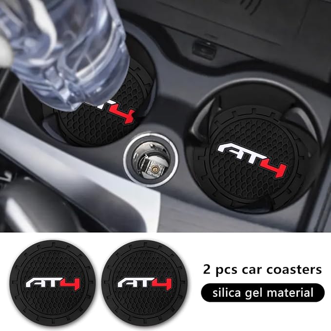 Car Cup Holder Coaster for GMC AT4 Cupholder Coaster Interior Accessories - Image 3