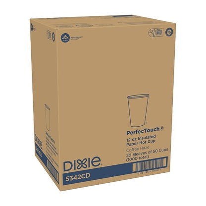 Georgia-Pacific Dixie PerfecTouch 12 oz Paper Coffee Cups By GP PRO, Coffee - Image 10