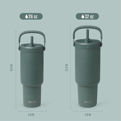 Ello Oasis Go+ 32oz Insulated Stainless Steel Tumbler - Image 7