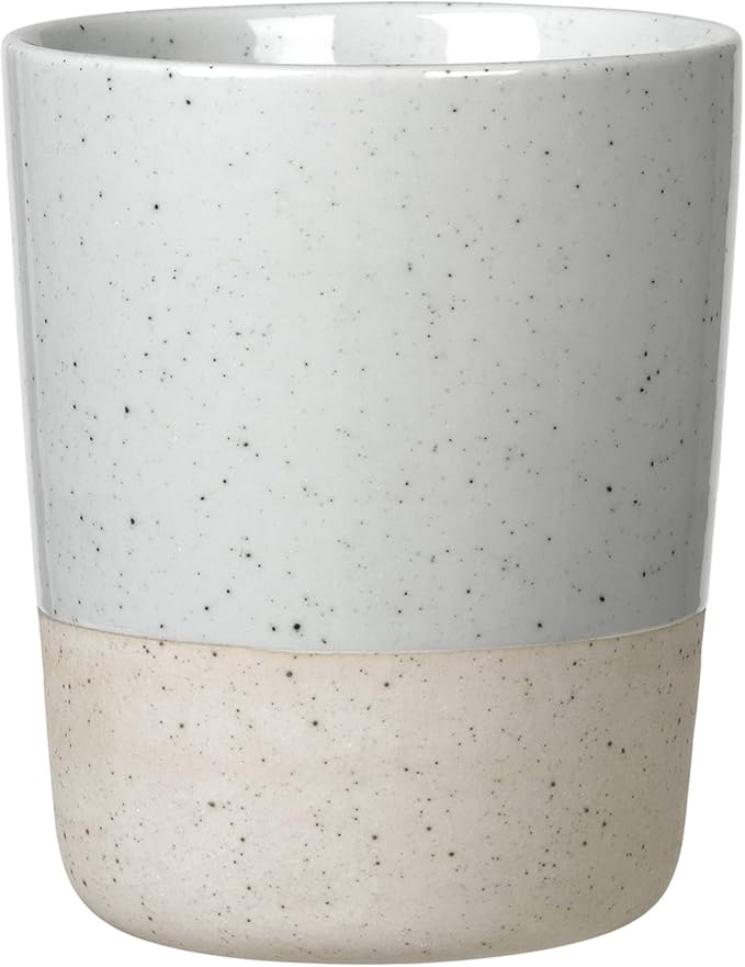 blomus SABLO Ceramic Stoneware Handleless Thermo Mug by blomus