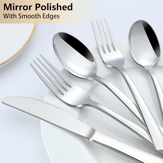Pleafind 65-Piece Silverware Set - Image 3