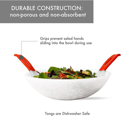 Dexas Long Handled Salad Hands, BPA-Free Salad Tossing and Serving Tools - Image 6