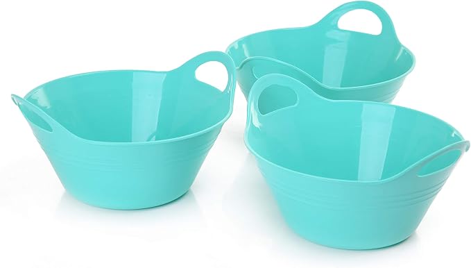 Mintra Home Plastic Bowls with Handles by Mintra