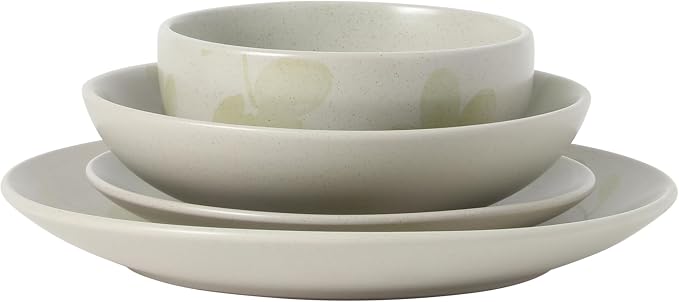 Gibson Home Admiral Hall Plates and Bowls Set, 16-Piece Floral Dinnerware Set - Image 10