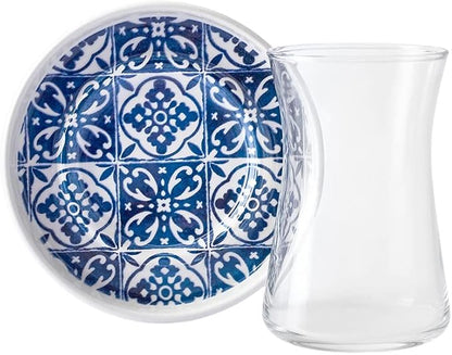 KARACA Mavili Turkish Tea Cups Set - Image 8