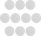 10 Round Foam Bud Coasters Pack, 4 inch - PU Foam, Party Favor - White