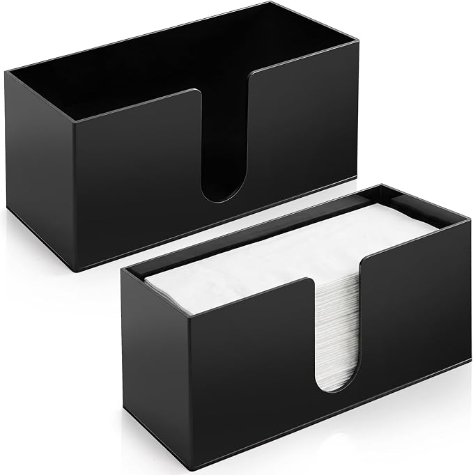 ZAVOOS 2 Pack Acrylic Paper Towel Holder, Suitable by YouroasisForallofusCreatingsharedcomfortforeveryhome