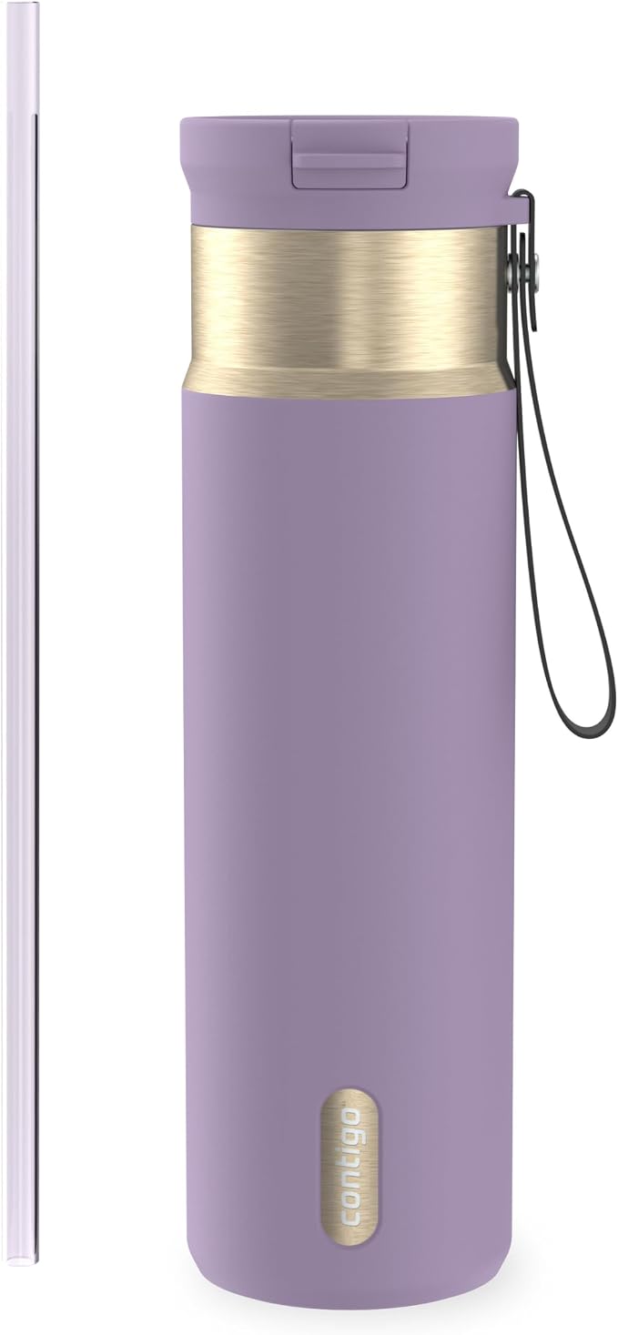 Contigo SnapSeal 24 oz Stainless Steel Vacuum-Insulated Water Bottle by Unknown
