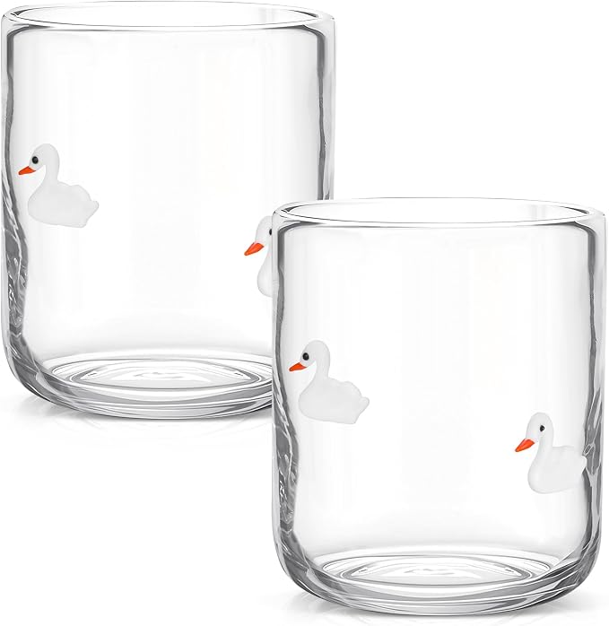 SiliFine Icon Juice Glasses, 14oz Stemless Wine Drinking Juice Glass Cup - Image 2