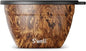 S’well Stainless Steel Salad Bowl Kit, Teakwood Finish, Includes 2oz Condiment by Swell