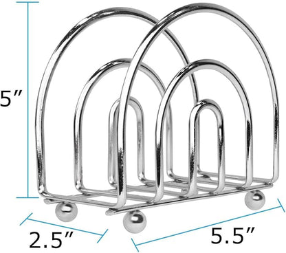 Blue Donuts Chrome Collection Napkin Holder - Image 7