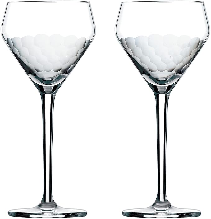 Amehla x The Educated Barfly Collection Coupe Glass Handblown Teardrop Nick and by Unknown