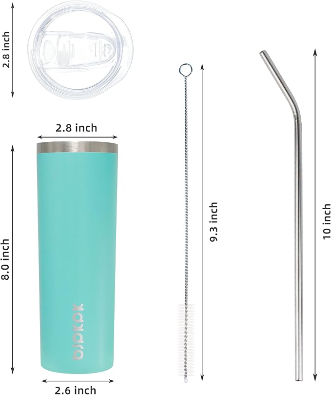 BJPKPK 20 oz Skinny Tumbler - Image 3