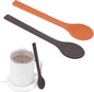 2PCs Silicone Stirring Spoons for Coffee Tea | 6.85-Inch Coffee&Espresso Spoons by Kiicii