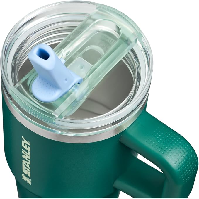 STANLEY Quencher ProTour Flipstraw Tumbler, 20 oz, Emerald Honeydew | Built-In - Image 2
