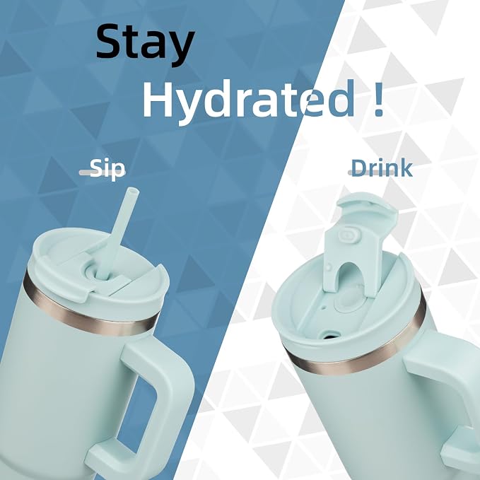 Konokyo 30 oz Insulated Tumbler Water Bottle - Image 2