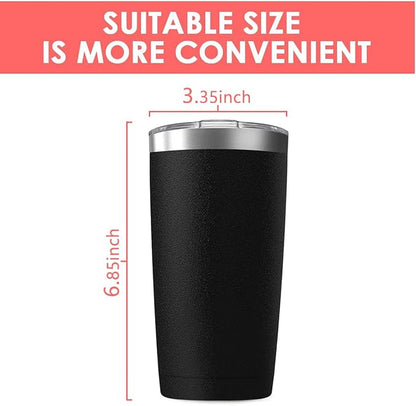 8 Pack 20oz Tumbler Vacuum Insulated Travel Mug - Image 3