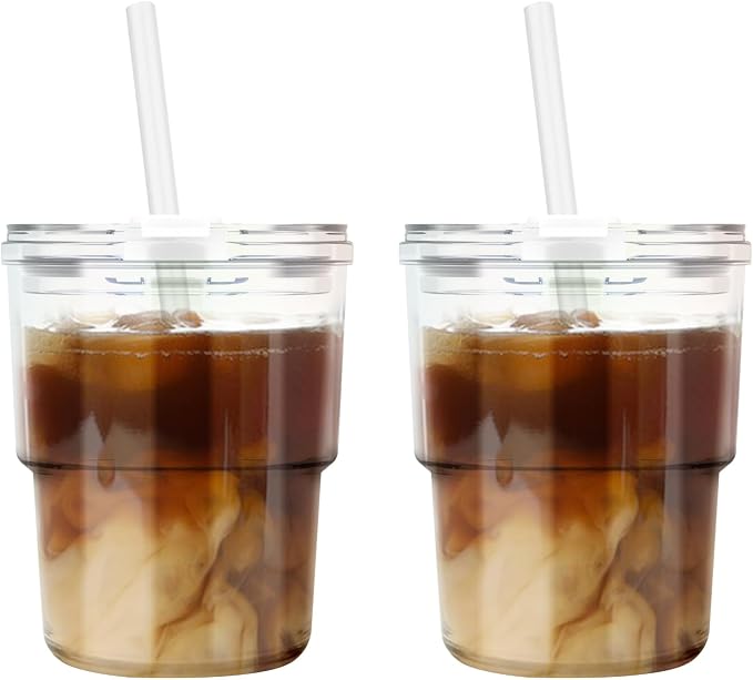 Luxfuel 13 oz Tumbler Water Glass Cups by Luxfuel