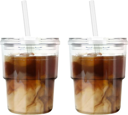 Luxfuel 13 oz Tumbler Water Glass Cups by Luxfuel