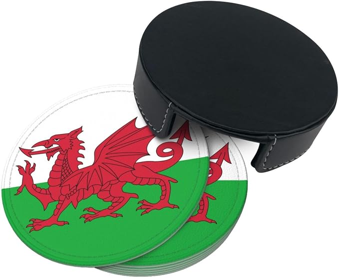 Welsh Flag Coasters for Drinks - Image 9