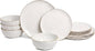 Sango 12-Piece Lightweight Porcelain Dinnerware Set by Sango