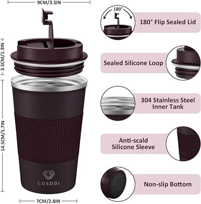 CS COSDDI 12 oz Stainless Steel Vacuum Insulated Tumbler - Image 2