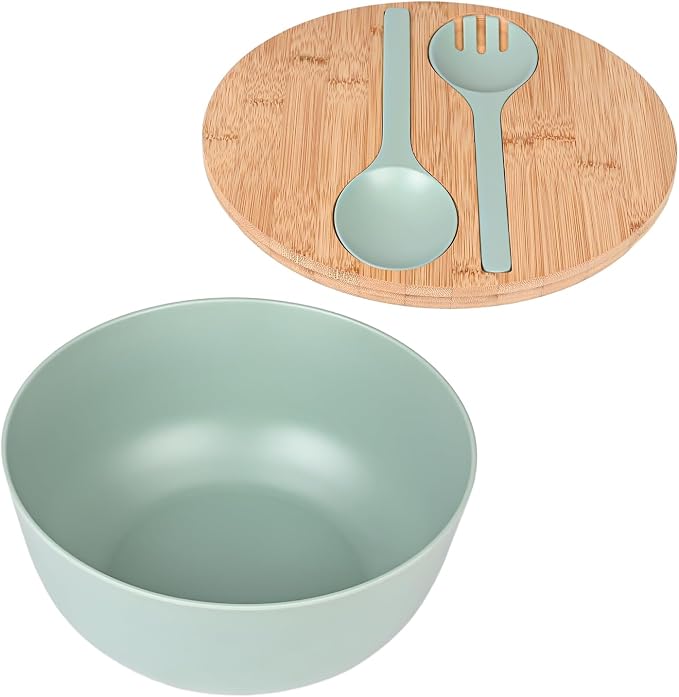 LOVYANXUE Bamboo Fiber Salad Bowl - Image 7