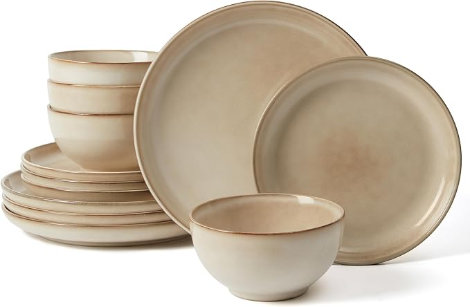 Stoneware Dinnerware Sets Service - Image 9