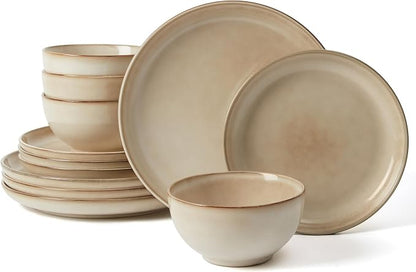 Stoneware Dinnerware Sets Service - Image 9