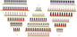 Wall-Mounted Nail Polish Display Racks, Triangle Display Racks, Cosmetics-Display-Shelves, Perfume Wall Shelf Essential Oil Organizers for Home Spa Nail Salon Shop