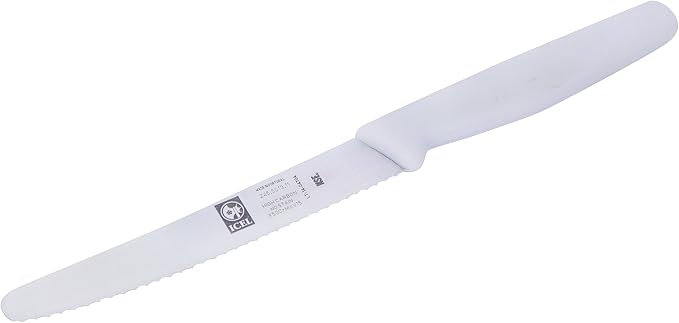 ICEL 4.25 Inch Serrated Edge Steak Knife, High Carbon German Stainless Steel - Image 2