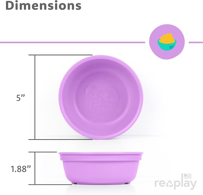 Re-Play 12 oz. Toddler Bowls Set of 6 - Image 9