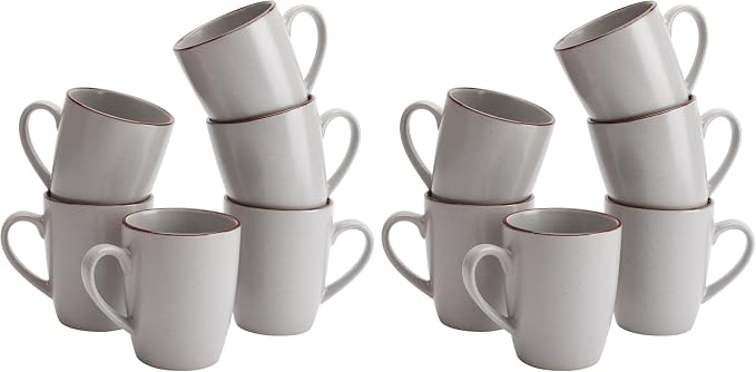 famiware Venus Coffee Mugs for 6, 14 oz Mug Set, Dringking Cup by Famiware