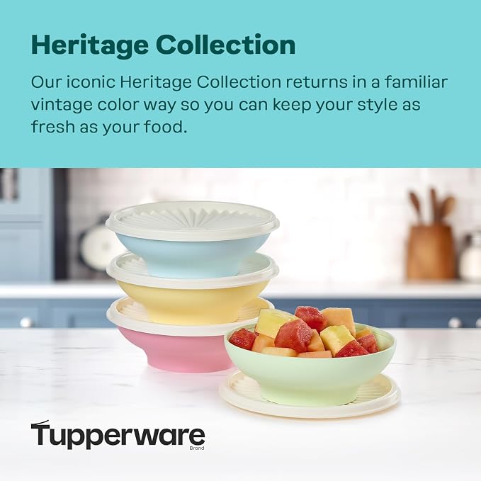 Tupperware Heritage Collection, New 4 Cereal Bowl - Image 2